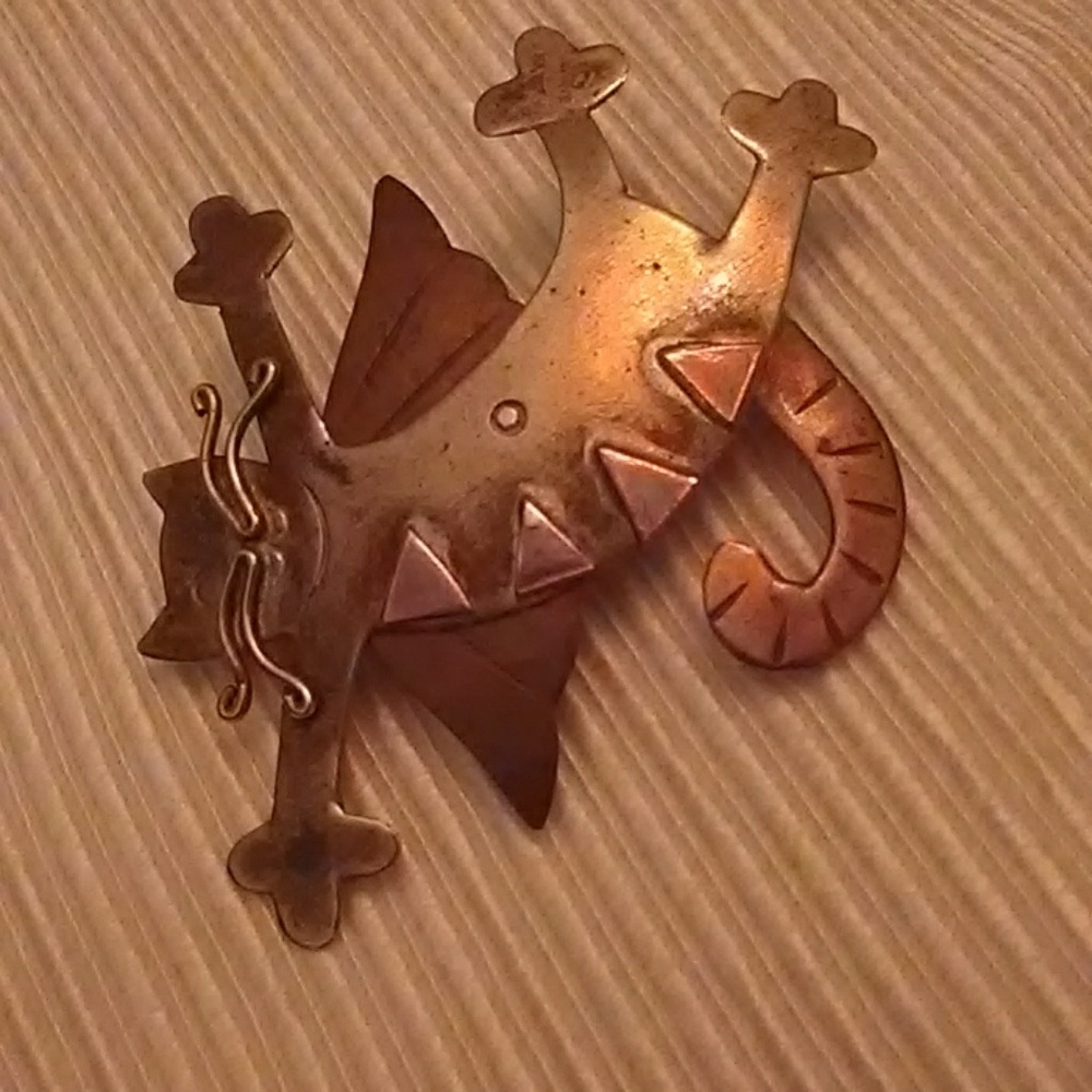 STERLING FLYING ANGEL CAT